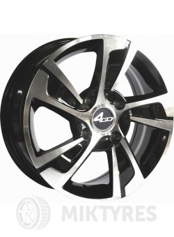 Диски 4GO YQ25 6x15 5x105 ET 39 Dia 56.6 (Carbon)